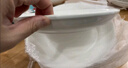 泰鑫兴10英寸（26cm）2只装 陶瓷釉下彩白瓷盘子菜盘果盘家用深盘 实拍图