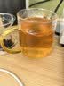 雅集茶具耐热玻璃过滤加厚茶杯玻璃水杯锤纹玻璃杯茶水分离杯泡茶杯子 实拍图