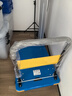搬运宝装修小推车拉货平板车四角防撞小拖车1200斤90x60cm手拉车FZ-55蓝 实拍图