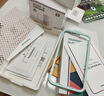 绿联【无黑边不挡屏】适用苹果17钢化膜iPhone17手机膜16Pro通用无边高清全屏防摔防爆保护膜 2片装 实拍图