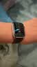 MSSM适用苹果手表表带apple watch爱马仕款iwatch S11小牛皮真皮表带ultra3/2/S10/9/Se3商务表带 深棕 实拍图