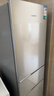 容声215L三门小冰箱1-2人小型家用出租房宿舍中门软冷冻节能省电低音运行以旧换新618BCD-215E10RNLAD 实拍图