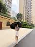 QCSK德国全自动雨伞加大加厚加固晴雨两用男女通用折叠 【玄墨黑】抗风黑胶防晒 UPF50+ 【144根合金玻纤骨|双人加大加固|晴雨两用】 实拍图