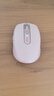 罗技（Logitech）MX Anywhere 3S无线鼠标 无线蓝牙鼠标充电办公静音家用鼠标双模苹果MAC ipad双滚轮模式 跨屏传输 Anywhere3s茱萸粉+Bolt接收器 实拍图