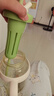 【京东物流】水杯冰霸吸管杯高颜值学生茶水分离大容量杯子 肚肚杯1个-浅绿色 实拍图