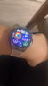 华为HUAWEI WATCH 5 42mm高端款烁金色904L不锈钢表壳星云杏素皮复合表带eSIM通话手表 实拍图