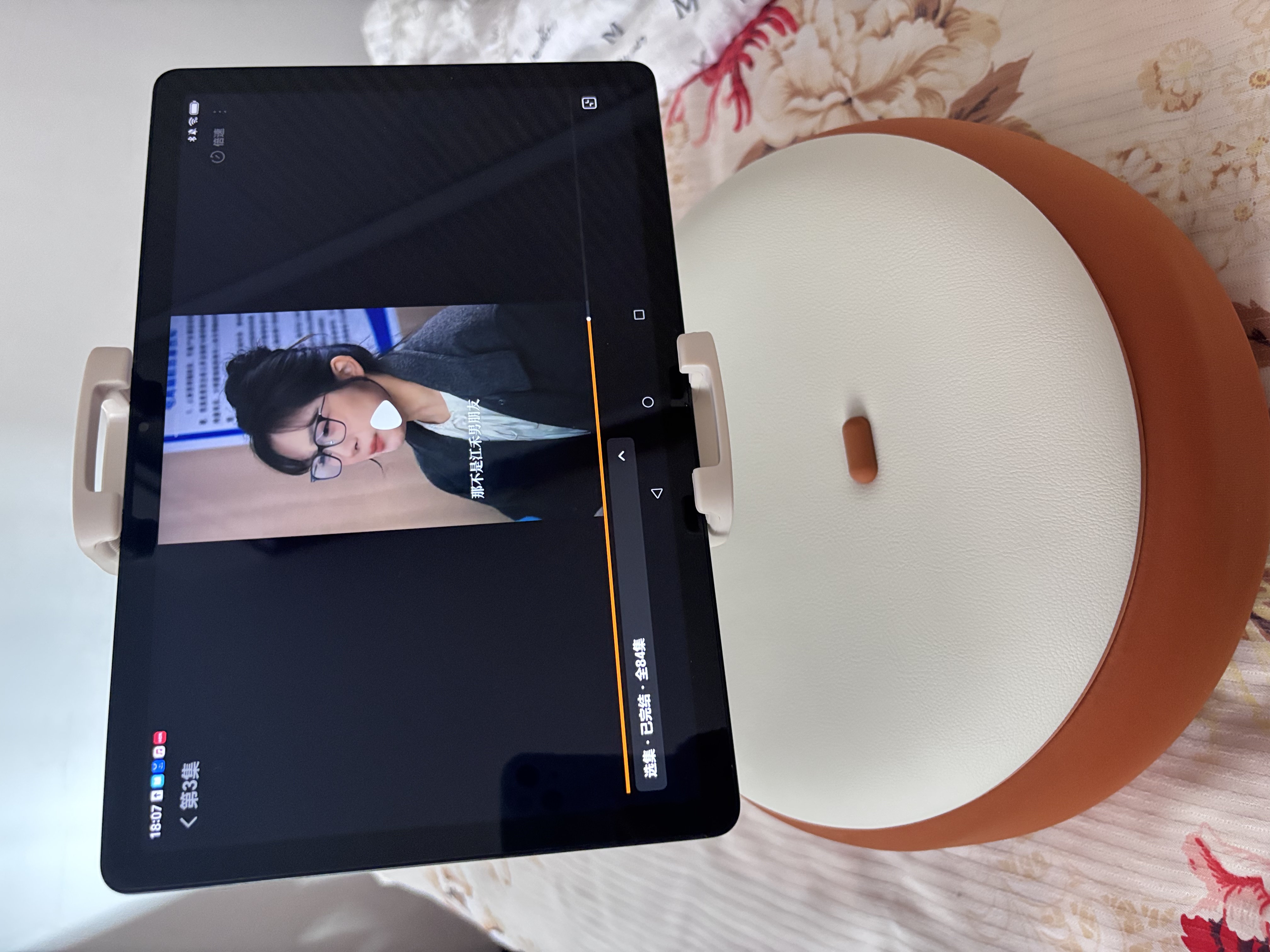 赛鲸U3手机支架平板支架懒人支架ipad床上桌面落地架子直播手机抱枕支架旋转万向躺着看手机折叠 实拍图