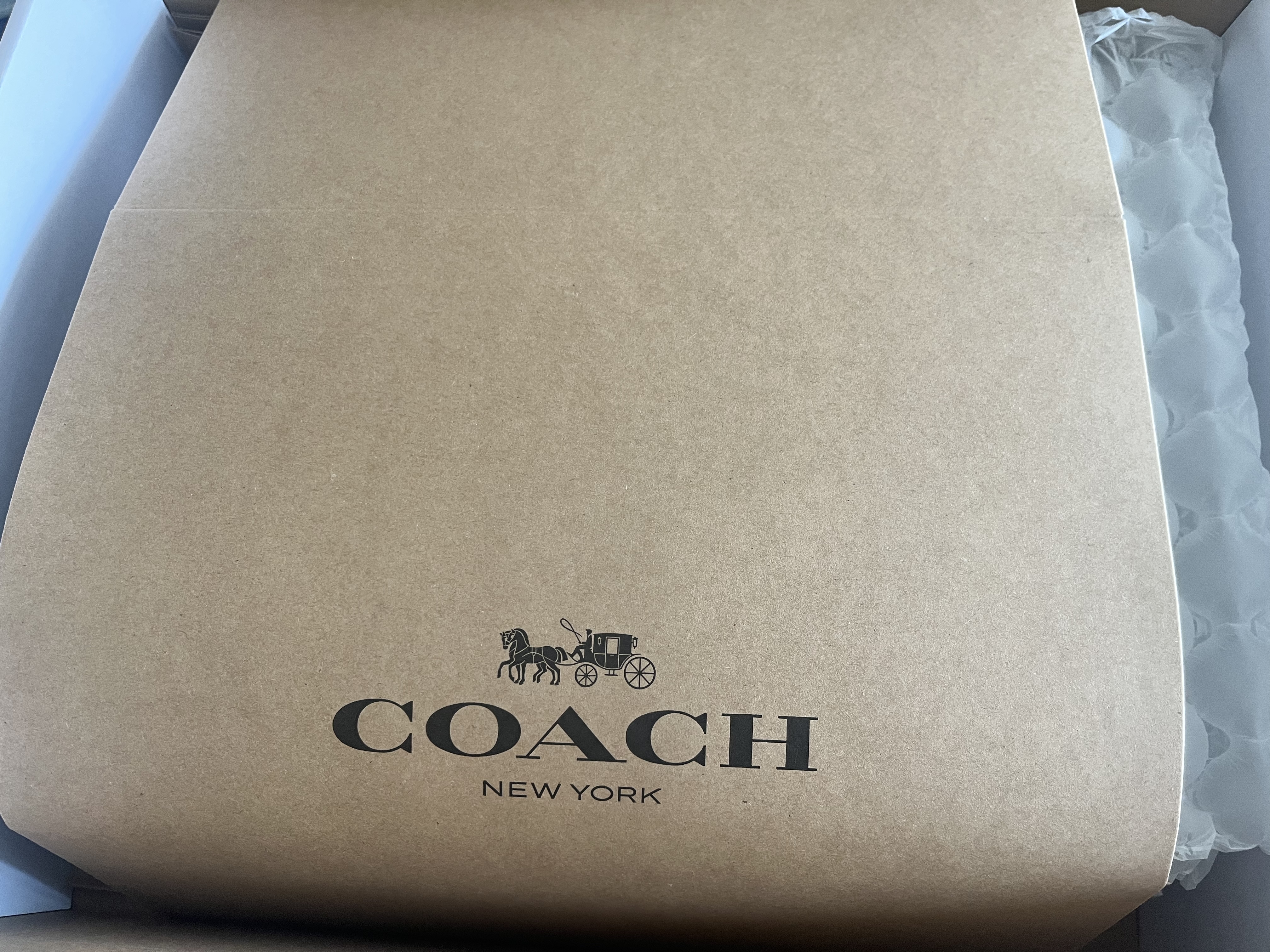 蔻驰（COACH）【品牌直供】女士MORGAN中号手提单肩腋下包卡其CH506礼物次日达 实拍图