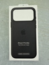 Apple/苹果 iPhone 17 Pro Max科技织物手机壳-黑色 磁吸保护壳苹果手机壳全包旗舰店原装 实拍图