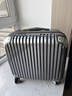 莎米特行李箱16英寸商务空乘登机旅行箱可上飞机小型拉杆箱 PC338TC深灰 实拍图