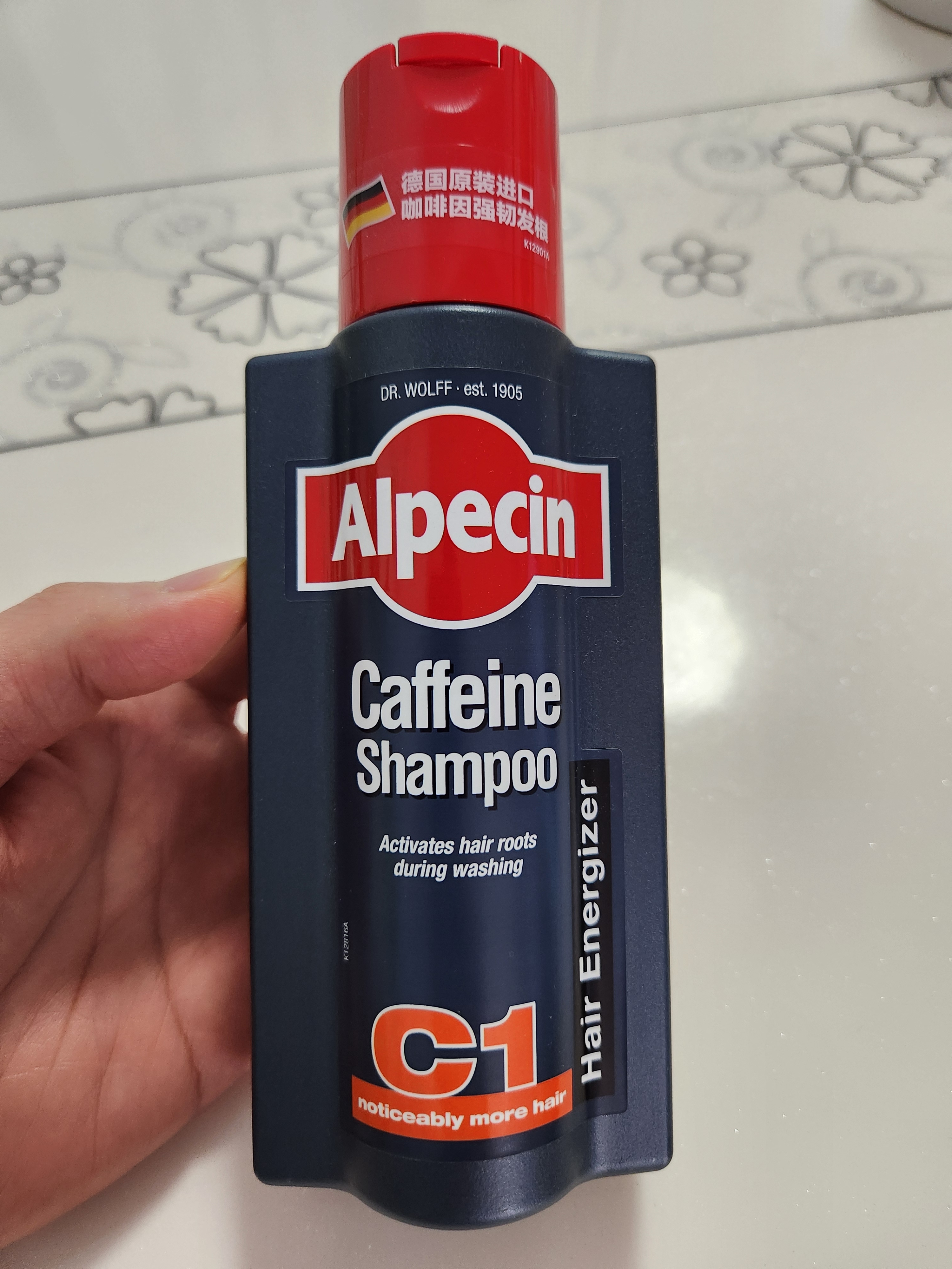 欧倍青（Alpecin）欧倍青进口咖啡因控油洗发水蓬松洗发露男士强韧发丝洗头膏 250ml 实拍图