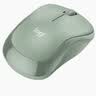 罗技（Logitech）M221 轻音鼠标 无线鼠标 办公鼠标 对称鼠标 带无线微型接收器 薄荷绿 实拍图