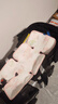 babycare自然凉选车席透气宝宝专用手推车坐垫通用席子芭乐青提38×70CM 实拍图