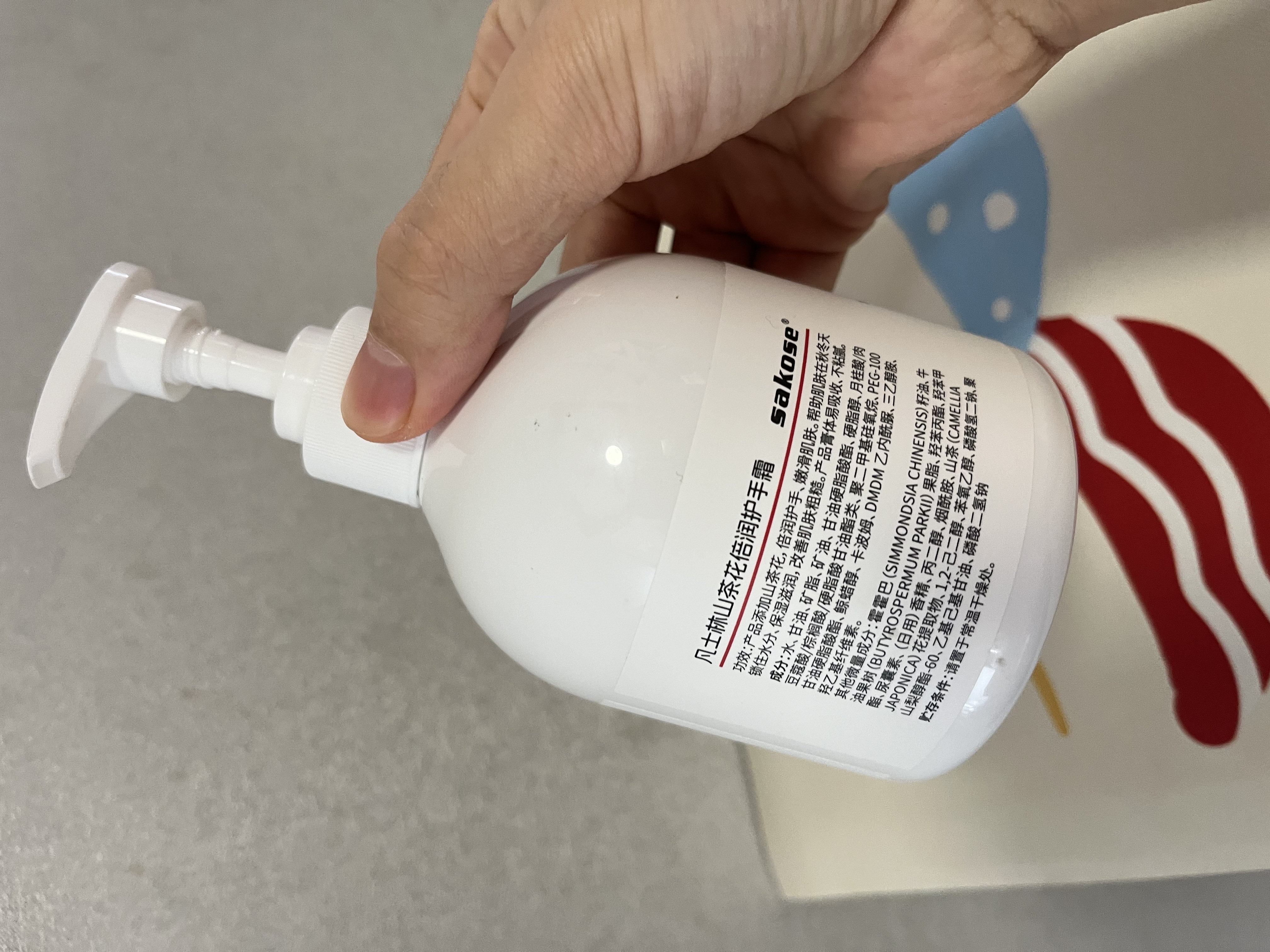 sakose凡士林山茶花倍润护手霜300g男女士四季用保湿补水改善粗糙干燥 实拍图