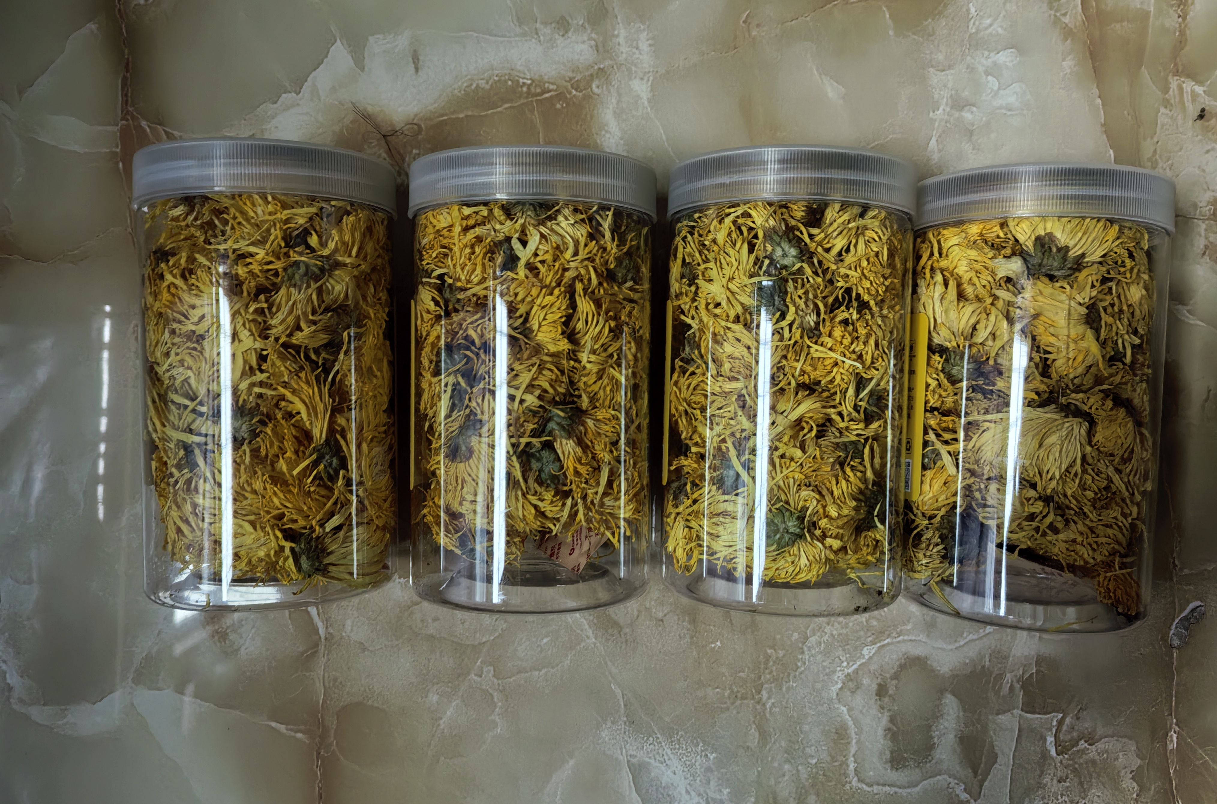 茗愿菊花茶【买2件=发4罐共约360朵】金丝皇菊胎贡菊花特茶级花草茶叶 【买2发4罐约360朵再送杯】 【泡开约6-8cm】【30克(约90朵)/罐】 实拍图