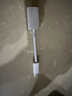 Apple/苹果 type-c/usb-c转lightning闪电转换器 旗舰店原装有线耳机转换器 充电/数据线传输/音频传输 实拍图