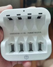 京东京造5号充电锂电池4粒套装 1.5V恒压快充 适用游戏手柄/键鼠/话筒/吸奶器/血压计/玩具赛车等 AA五号 实拍图