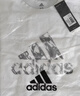 阿迪达斯（adidas）【特价清仓】夏季男女同款短袖男T恤跑步健身运动速干百搭 黑白 S 实拍图