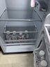 奥克斯小冰箱家用小型迷你冷藏冷冻两用出租房宿舍用节能省电寝室办公室电冰箱 【节能省电】176灰【高效保鲜 铜管速冷】56L 实拍图