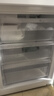 松下（Panasonic）Xtra300升家用小型冰箱三开门超薄自动制冰一级能效风冷无霜NR-XC30GEB-W【国家补贴】 实拍图