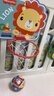 费雪（Fisher-Price）儿童玩具球10cm彩印球狮子+室内挂式投篮框生日礼物礼品 实拍图