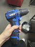 西默德手电钻工具箱全套家用五金小型冲击手枪钻锂电电动螺丝刀钻墙打孔 【百万口碑力作】18V无刷星耀款【2电一充】 实拍图