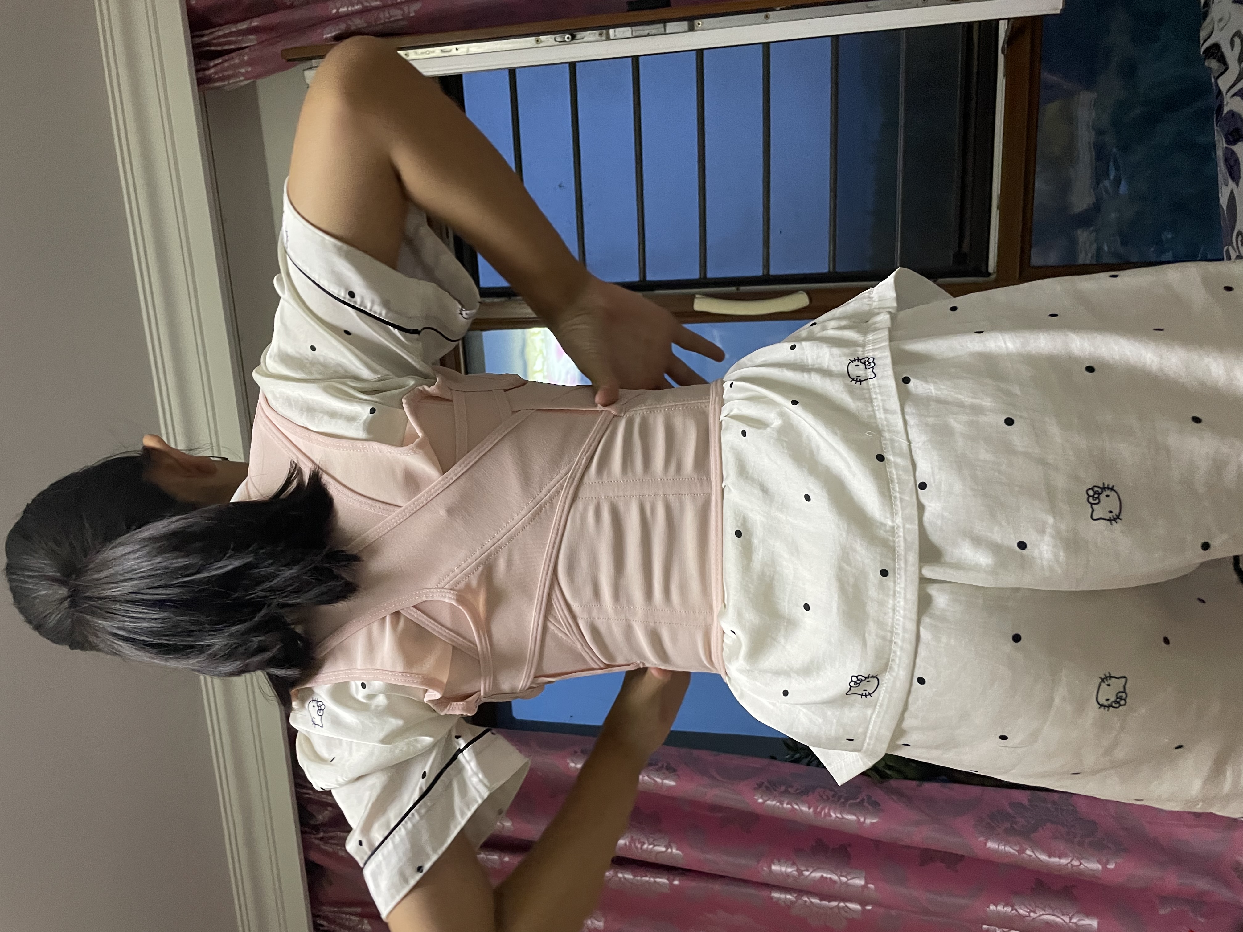 背背佳U9矫姿带青少年儿童专用校正背部姿势矫正L夏天穿戴透气不闷汗 实拍图