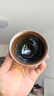 束氏建阳手工建盏虎皮斑铁胎茶盏品茗杯主人杯喝茶功夫茶杯茶具礼盒 实拍图