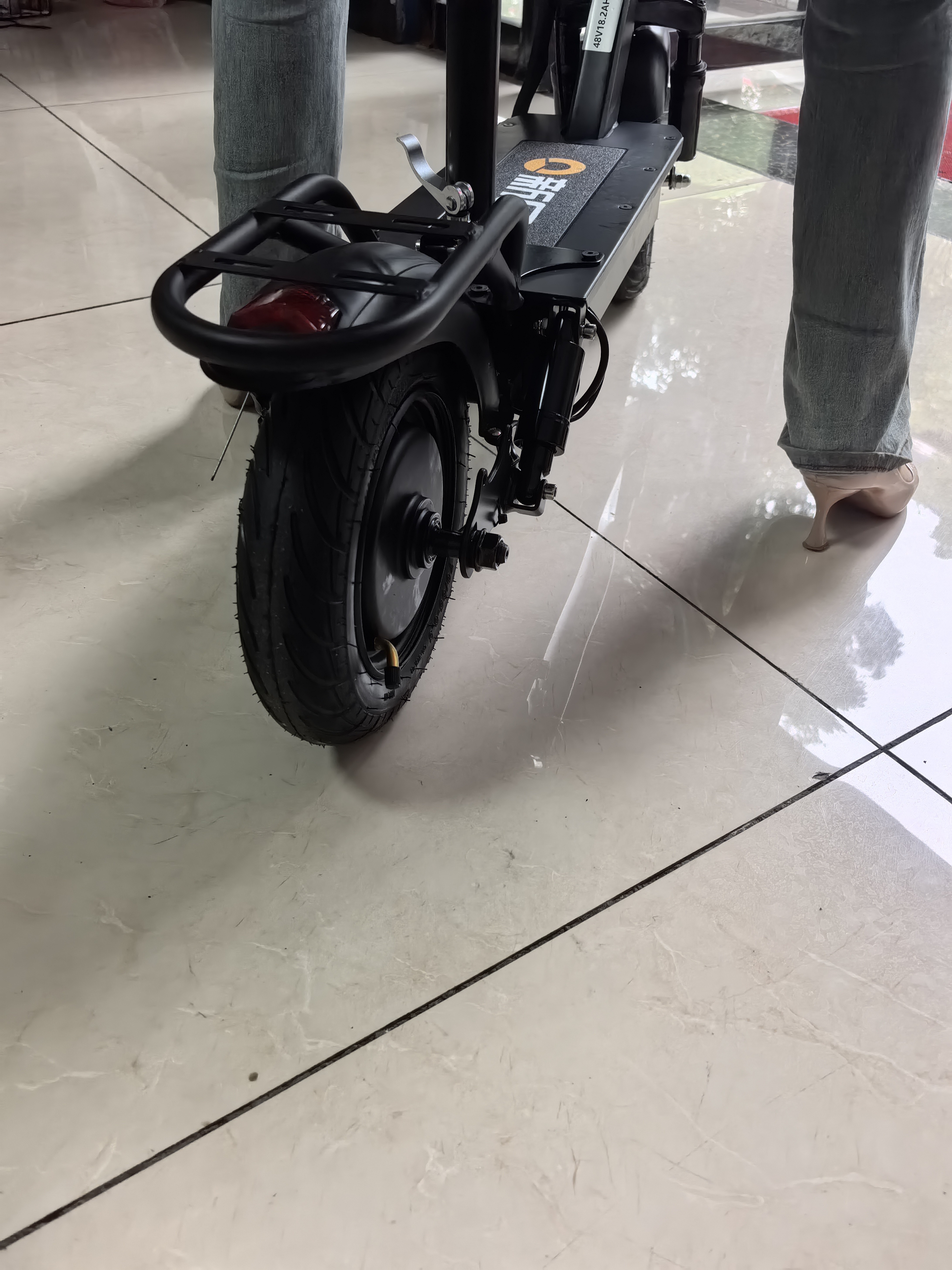 新日（Sunra）电动滑板车成人代驾折叠电动车迷你小型代步电瓶车踏板车超长续航 48V-进口级电芯续航约≤80km 实拍图