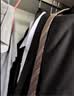 罗蒙西服套装男士商务修身西装男职业正装小西服新郎伴郎结婚礼服外套 藏青双扣【西服+西裤+衬衫】 6XL /200【190-205斤】+7件礼品 实拍图