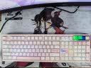 TickType塔塔次方机械键盘DP104三模2.4G蓝牙HiFi成品办公学生游戏铝坨坨无畏契约三角洲 PP闷轴跳跳粉 实拍图