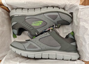 斯凯奇（Skechers）运动鞋男士夏季网面透气休闲鞋户外软底轻便跑步鞋232398 实拍图