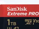 闪迪（SanDisk）1TB TF（MicroSD）内存卡 A2 4K V30 U3 C10 至尊超极速移动存储卡 读速200MB/s 写速140MB/s 实拍图