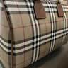 博柏利（BURBERRY）【礼物】女包 中号格纹保龄球包 手提包 实拍图