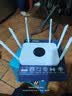 裕合联无线路由器千兆5G双频全屋信号穿墙王150平WIFI6信号放大器高速电竞游戏学生宿舍漏油器家用 白色六天线【可穿墙/稳定不卡顿】+高速网线 实拍图