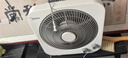 美的（Midea）电风扇 家用台式桌面小风扇鸿运扇宿舍卧室节能电扇台扇转页扇轻音低噪五叶风扇 KYT30-21MA 实拍图