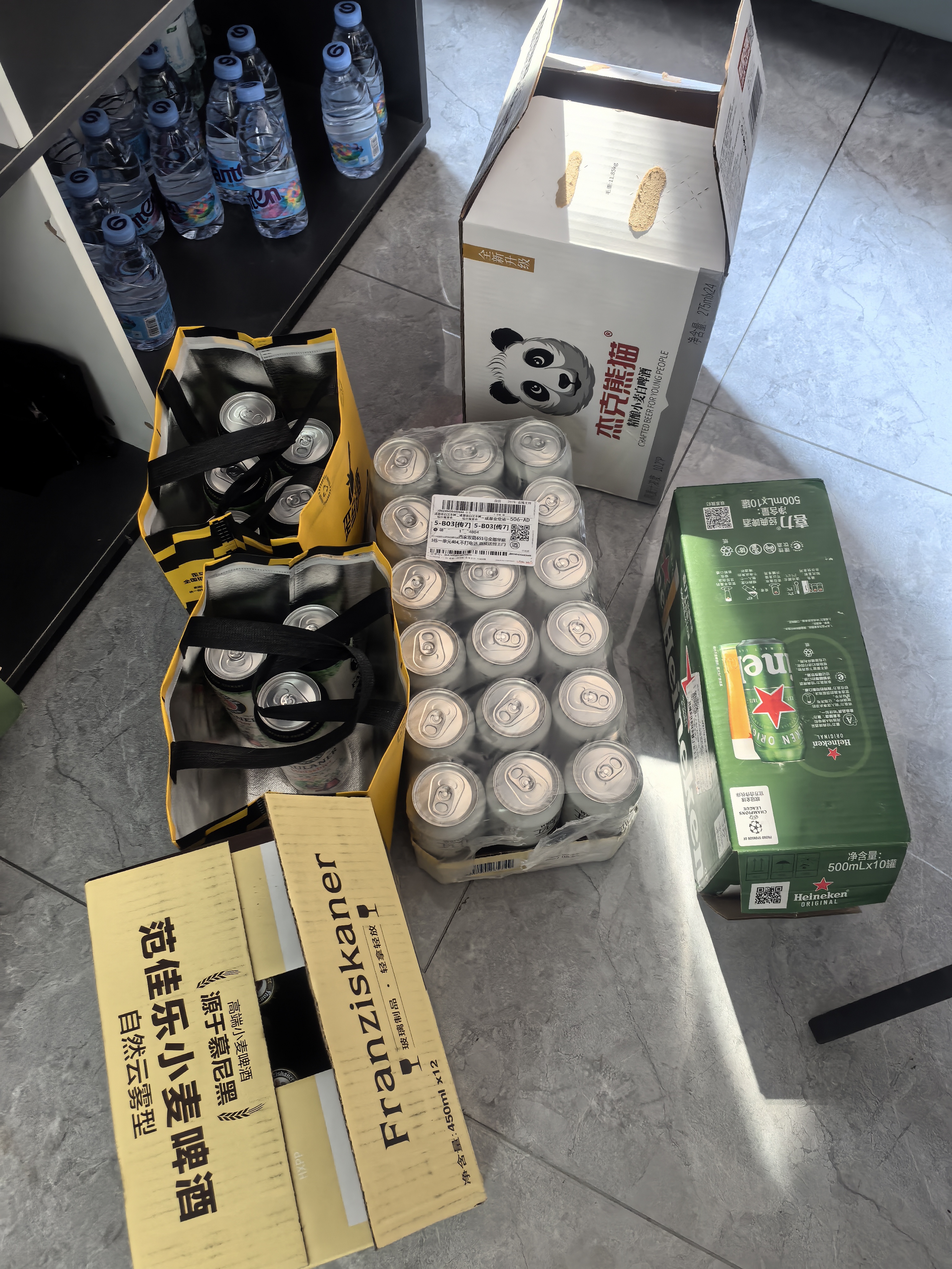 瓦伦丁（Wurenbacher）德国进口小麦啤酒500ml*18听 精酿白啤 麦香浓郁 整箱聚餐 实拍图
