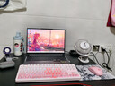 奥伦福特  电脑桌台式家用电竞游戏桌办公书桌简约书房写字桌子 碳纤维纹路单桌-80*60 升级款电竞桌 实拍图