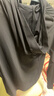 优衣库AIRism高弹力防紫外线拉链连帽开衫女装实测UPF100+483281 09 黑色 L 实拍图