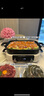 摩飞电器（Morphyrichards）二代多功能锅料理锅家用电火锅电煮锅电蒸锅5L鸳鸯火锅分体定时预约蒸煮炒煎烤肉多用途锅MR9099白 实拍图