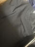 杰克·琼斯（JACK&JONES）26年男装四季打底T恤男士凉感透气多色情侣款短袖t恤水洗不易走形 黑色E43 L 180 实拍图
