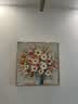 墨派（Mopai）餐厅装饰画手绘油画美式花卉高端客厅肌理挂画正方形壁画免打孔 锦上添花 60*60cm手绘油画 实拍图