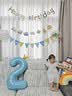 多美忆生日场景布置男孩气球儿童装饰女孩生日快乐派对桌飘装扮小汽车 实拍图