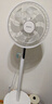 艾美特（AIRMATE）16寸五叶直流落地扇家用电风扇大风量机械立式落地扇轻音节能柔风定时风扇落地式风扇 FS40-RD120 实拍图