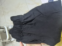 罗蒙儿童裤子男童女童2026春款休闲校园服直筒裤 黑色松紧长裤 130 实拍图