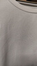 优衣库DRY-EX速干T恤/短袖/印花男装女装吸汗快干凉感透气483970 03 灰色 L 实拍图