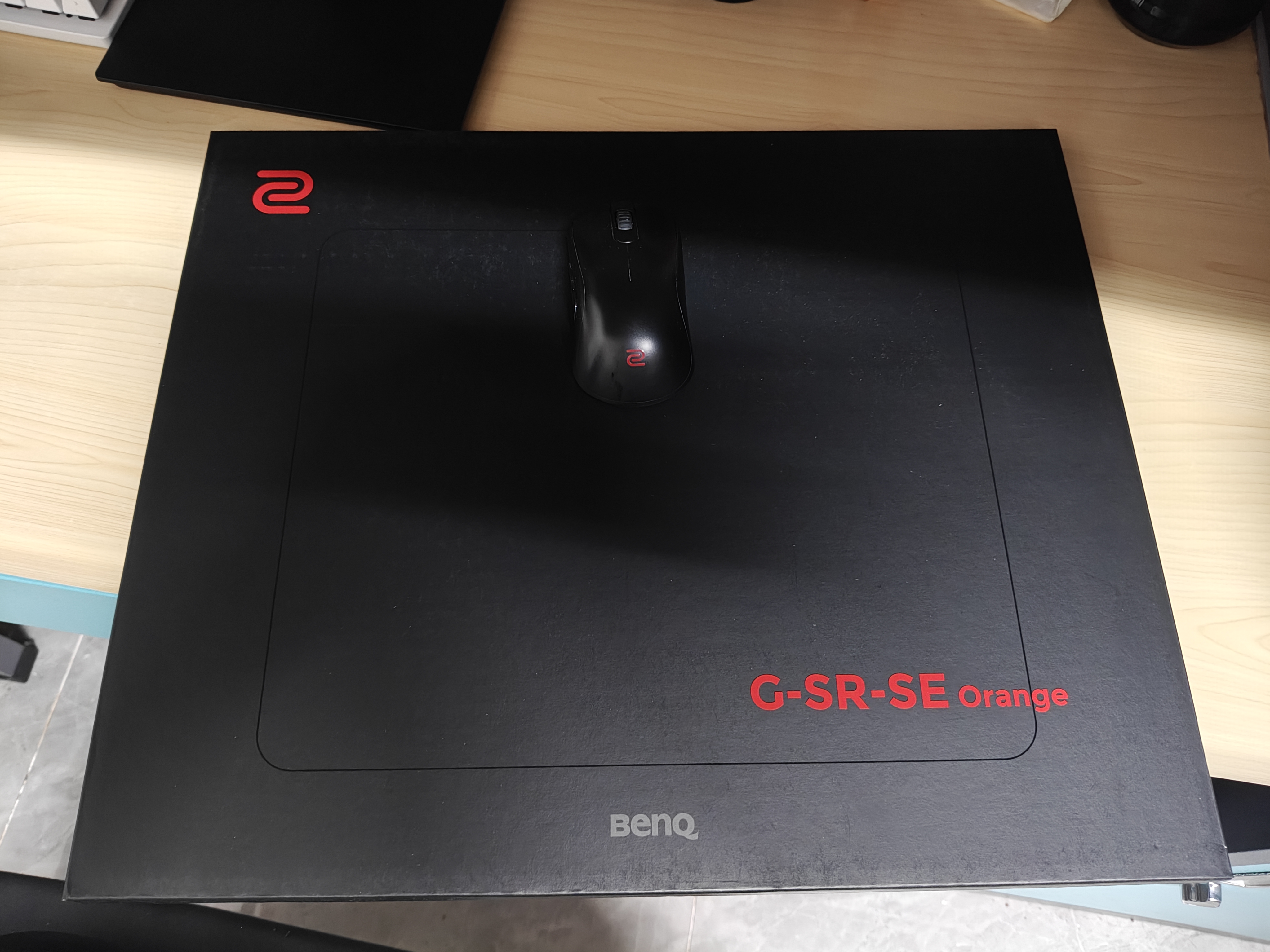 卓威奇亚（ZOWIE GEAR）G-SR-SE 曦 电竞鼠标垫 细面鼠标垫 fps游戏鼠标垫 gsrse控制垫 滑垫 电竞桌垫 实拍图