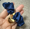 She's茜子发饰心形发圈大肠圈头花头绳马尾皮筋扎发绳头饰生日礼物女 航海蓝C3（配件升级款） 实拍图