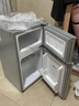 志高（CHIGO）小冰箱迷你小型家用冷藏冷冻两用宿舍出租房用双门办公室电冰箱节能省电 【店长推荐】48L银色【一级能效丨全国联保】 实拍图