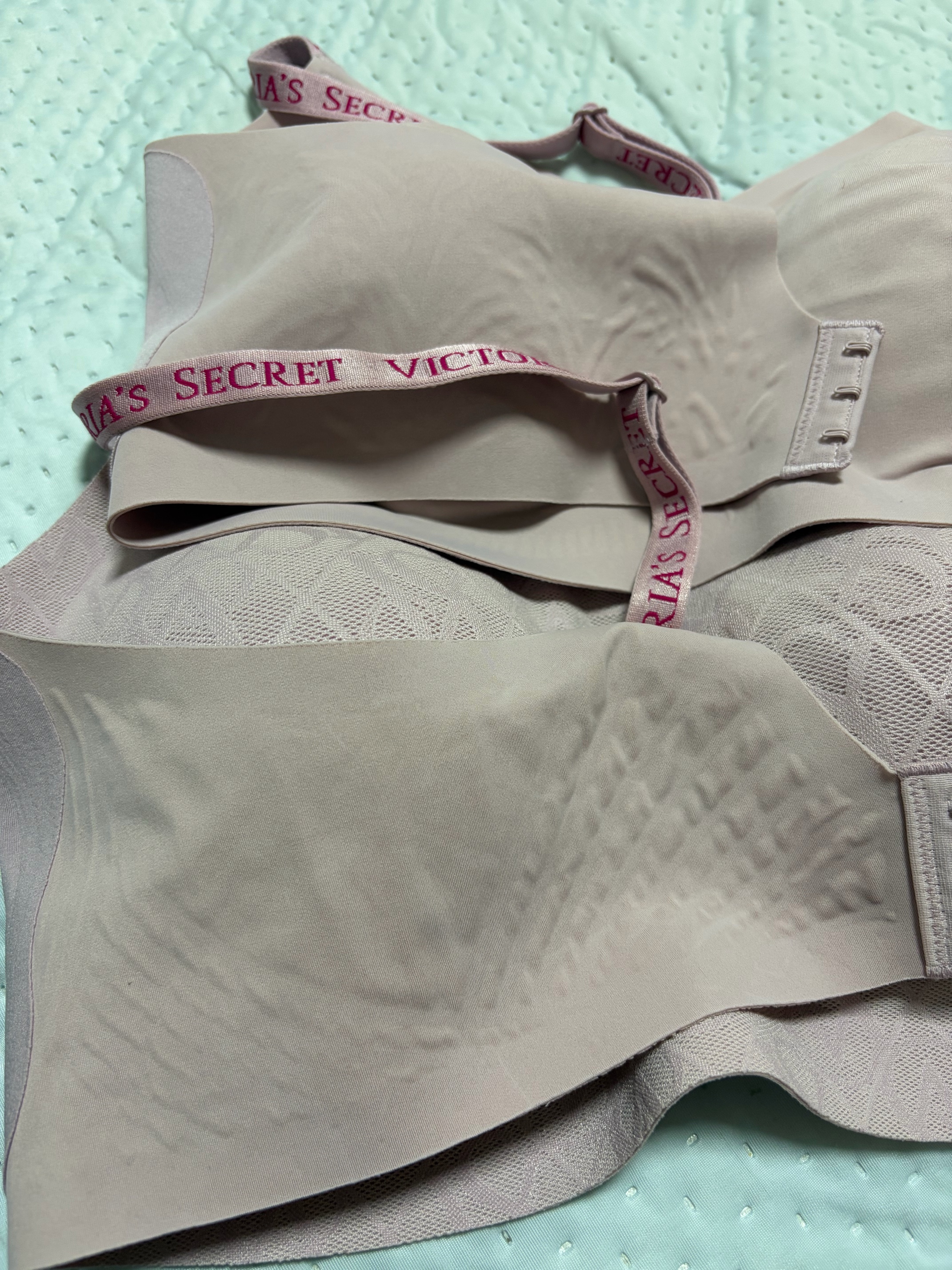 维多利亚的秘密（Victoria's Secret）维密单依纯同款果冻条反重力软支撑凉感文胸PRO微聚拢MAX大胸显小 实拍图